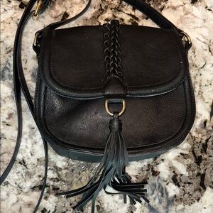 Black Leather Crossbody Dolce Vita Bag